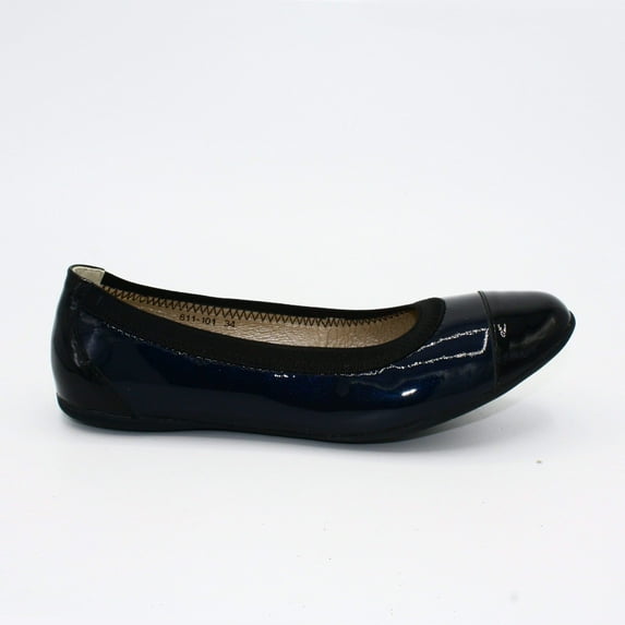 Patent Leather Ballerina Flat - 1936 Boutique Style 811-101