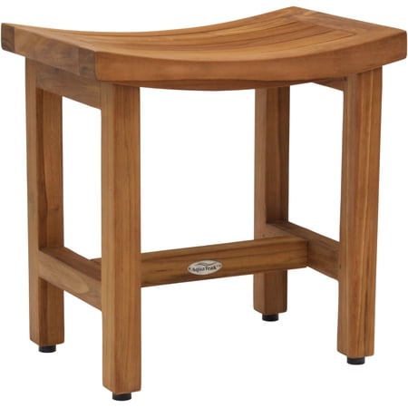 Patented 18" Sumba™ Lotus Teak Shower Bench