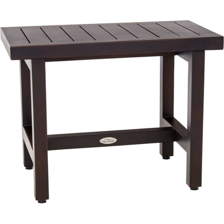 Patented 24" Spa™ Lotus Mocha Teak Shower Bench
