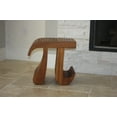 thumbnail image 1 of Patented Pi-Shaped Teak Bench, 1 of 4