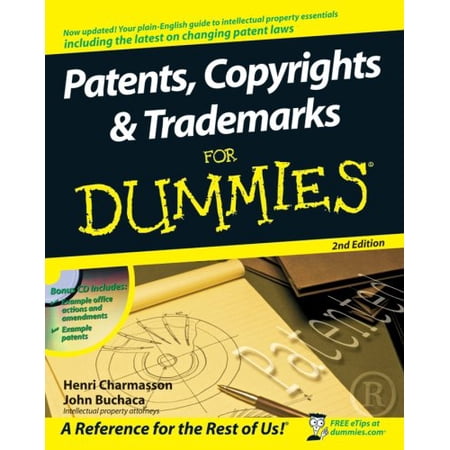For Dummies Patents Copyrights and Trademarks for Dummies (Paperback)