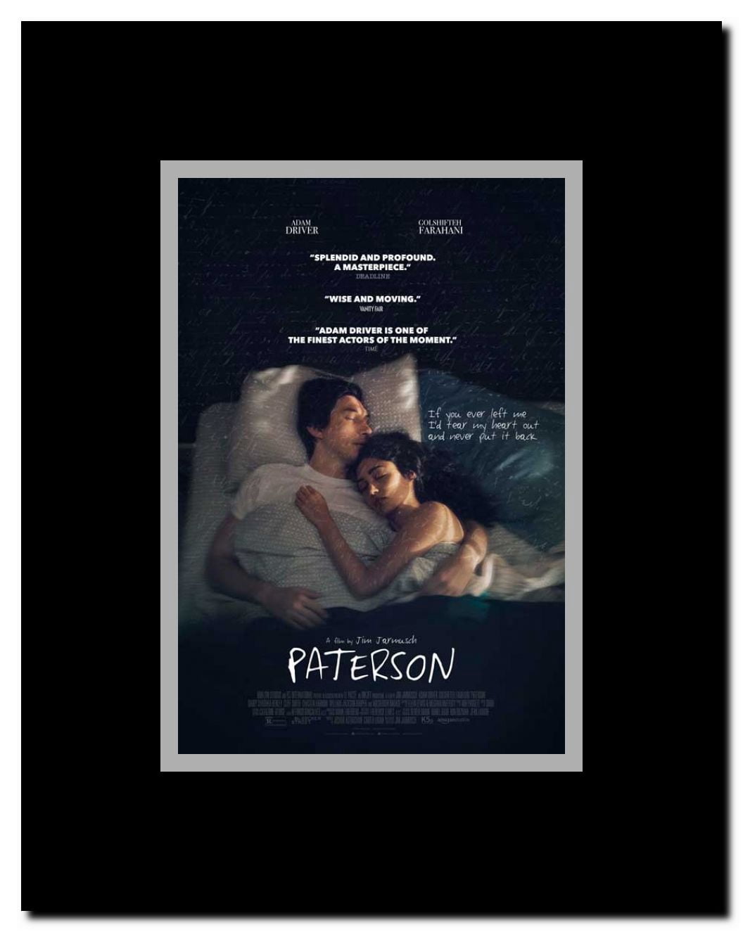 Paterson Framed Movie Poster
