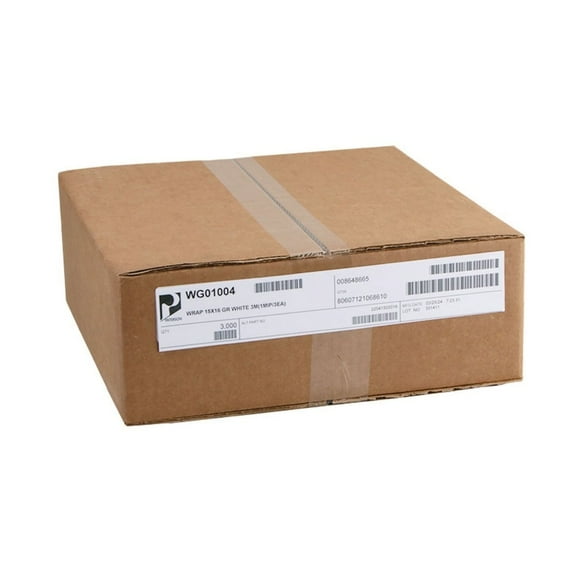 Paterson WG01004 15 in. x 16 in. Grease-Resistant Food Wrap - White (3000/Carton)