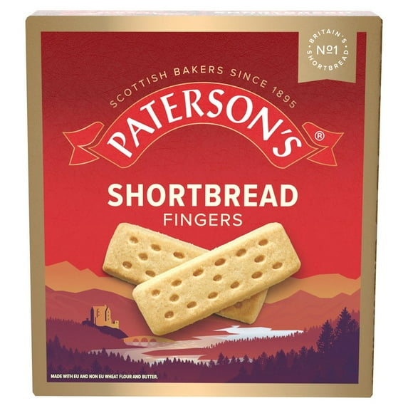 Paterson's Shortbread Fingers 300g (Pack of 2)