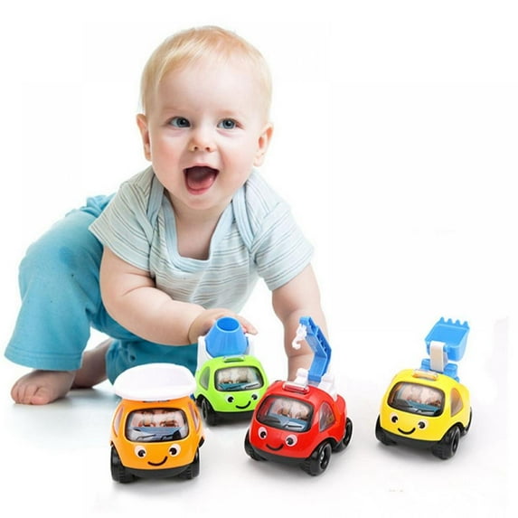 Patgoal 4PACK Kids Engineering Vehicle Toys Baby Toys Toddler Toys Toys Engineering Vehicle Toy Set Engineering Vehicles Toy for 3-6 Year Old BoysEngineering Vehicle Activities for Toys
