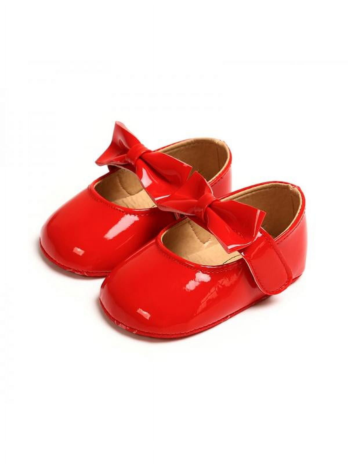 Patgoal Flower Girl Shoes Baby Girl Dress Shoes Ballet Shoes for