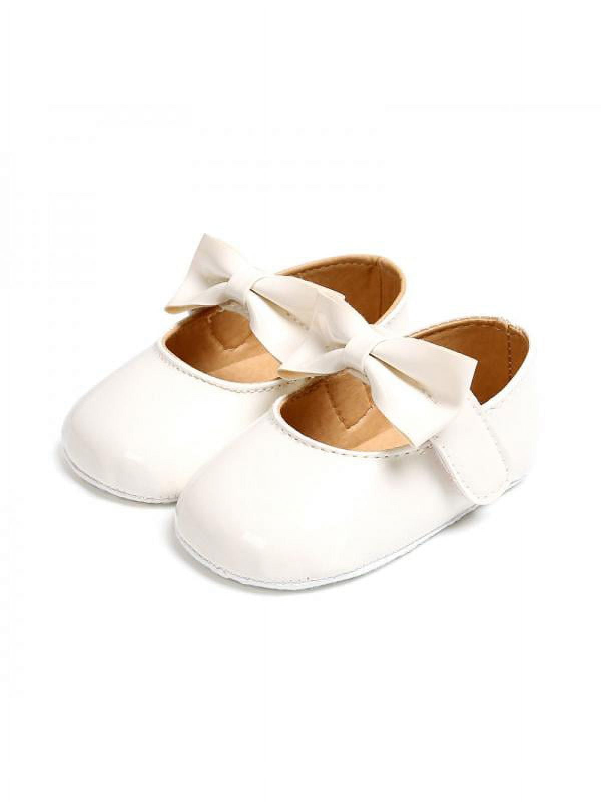 Patgoal Flower Girl Shoes Baby Girl Dress Shoes Ballet Shoes for ...