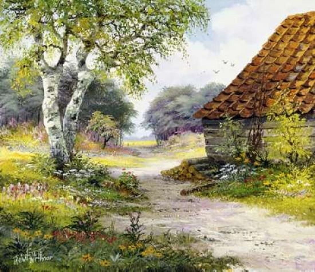 Path Canvas Art - Reint Withaar (24 x 24)