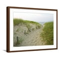 thumbnail image 1 of Art.com Path at Head of the Meadow Beach, Cape Cod National Seashore, Massachusetts, USA Photographic Print by Jerry & Marcy Monkman, Brown Frame Wall Art, 29" x 23", 1 of 5