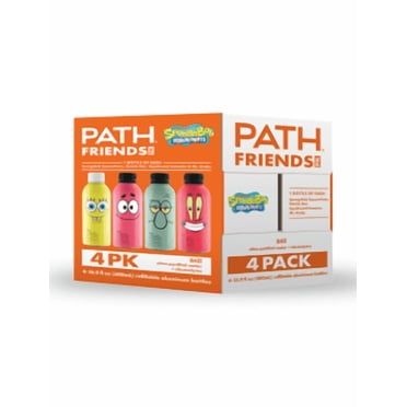 Path Nickelodeon 4pk Featuring SpongeBob, Patrick, Squidward and Mr. Krabs