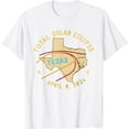 thumbnail image 1 of Path Of Solar Eclipse 2024 Interactive Map Texas Eclipse T-Shirt, 1 of 3