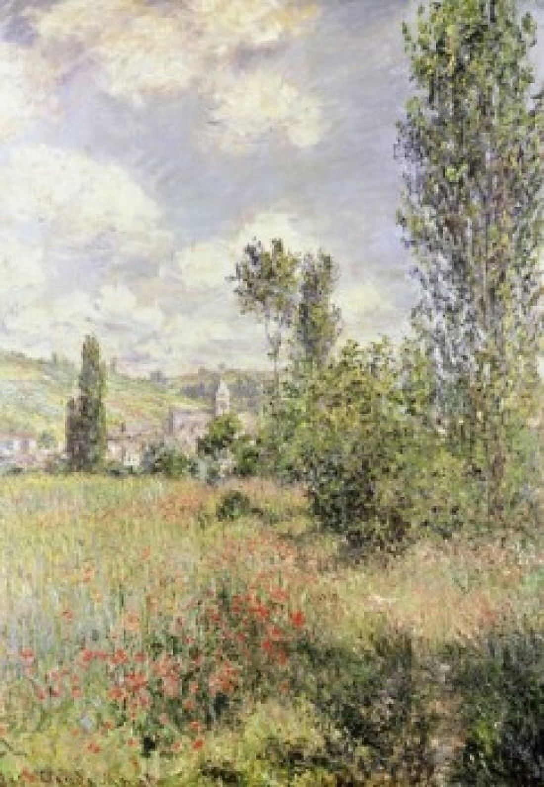 Path in Ile Saint Martin Vetheuil Claude Monet (1840-1926 French) Metropolitan Museum of Art New York Canvas Art - Claude Monet (24 x 36)