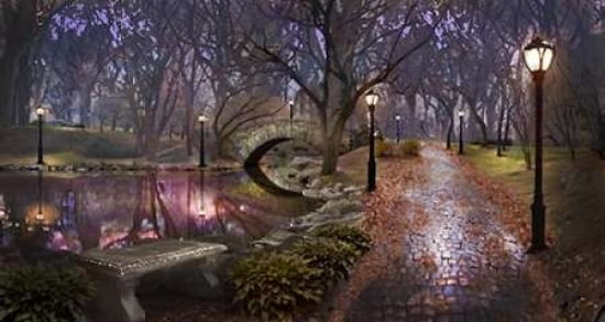 Path of Inner Peace Canvas Art - David M Maclean (12 x 18)