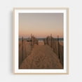 thumbnail image 1 of Path to Rockaway Beach, Queens - Queens New York Photography Oak Framed Wall Art Print 16 x 20 inches, 1 of 12