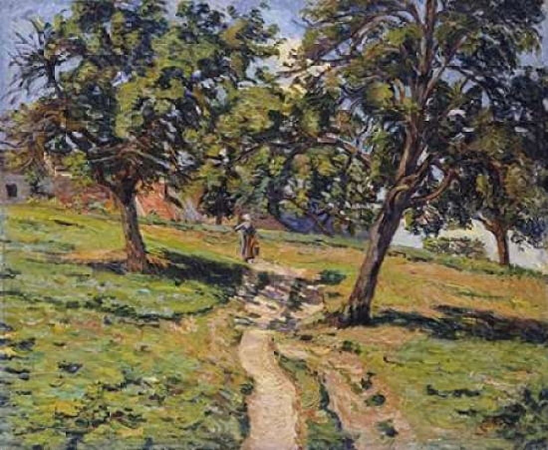 Pathe at Damiette Canvas Art - Armand Guillaumin (24 x 30)