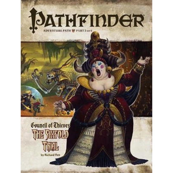 Pre-Owned Pathfinder Adventure Path: Council of Thieves #2 - The Sixfold Trial: v. 2 Paperback