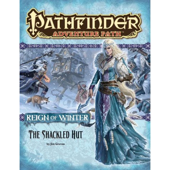 Pre-Owned Pathfinder Adventure Path: Reign of Winter Part 2 - The Shackled Hut Paperback