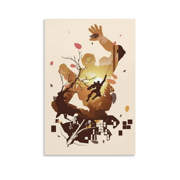 Pathfinder Apex Legends Poster Canvas Wall Art Decoration Prints for Living Room Home Bedroom Decor Painting