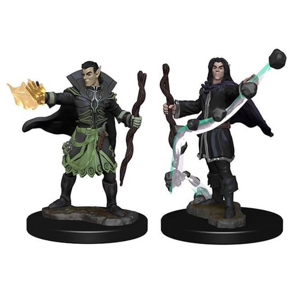 Pathfinder Battles Deep Cuts Unpainted Miniatures: Elf Male Sorcerer