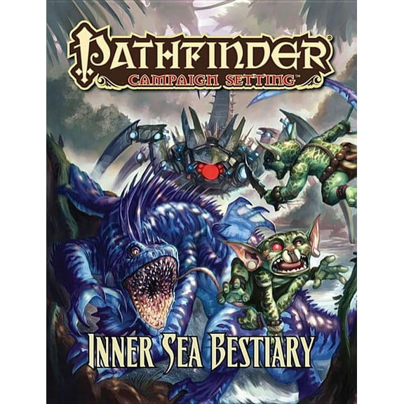 Pre-Owned Pathfinder Campaign Setting Pathfinder Campaign Setting: Inner Sea Bestiary, (Paperback)