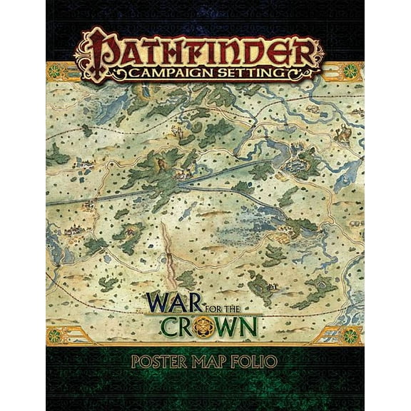 Pathfinder Campaign Setting: War for the Crown Poster Map Folio (Paperback)