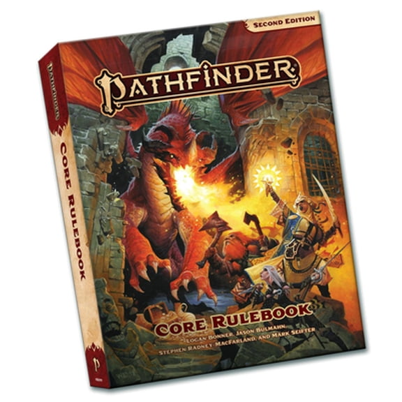 Pre-Owned Pathfinder Core Rulebook Pocket Edition (P2) (Paperback 9781640783195) by Logan Bonner, Jason Bulmahn, Stephen Radney Macfarland