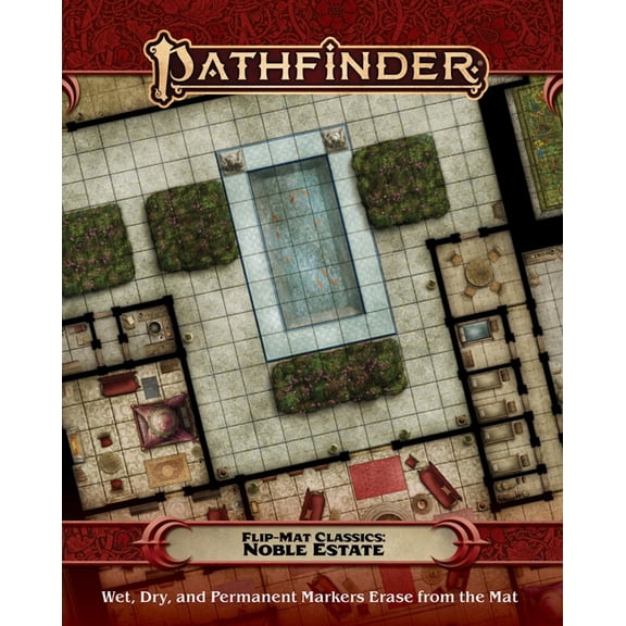 Pathfinder Flip-Mats Pathfinder Flip-Mat Classics: Noble Estate, (Paperback)