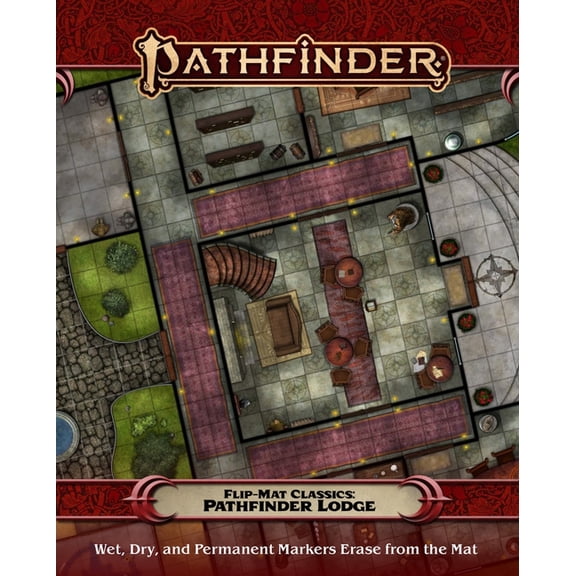 Pathfinder Flip-Mats Pathfinder Flip-Mat Classics: Pathfinder Lodge, (Paperback)