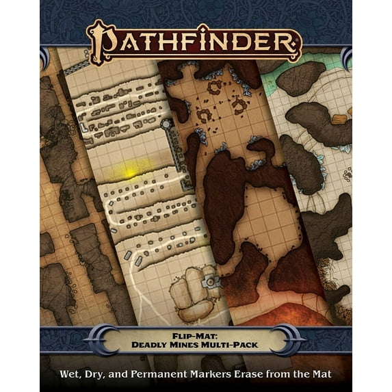 Pathfinder Flip-Mat: Deadly Mines Multi-Pack (Other)