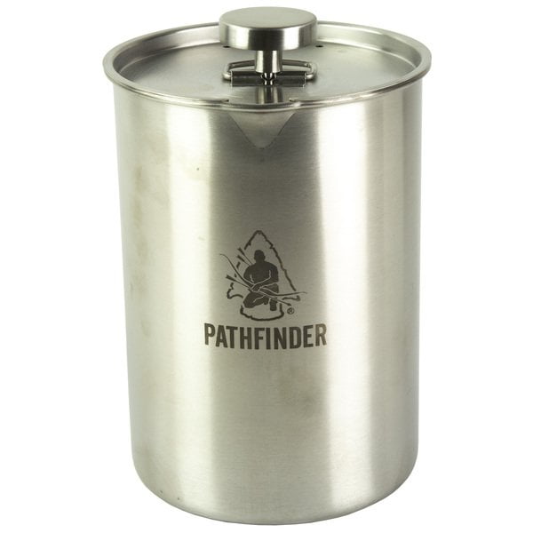Pathfinder French Press Kit 48oz French Press Kit PFFP102 Stainless