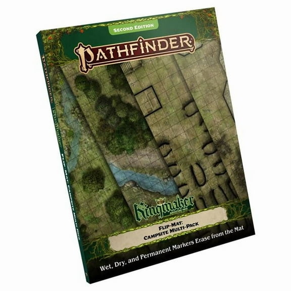 Pathfinder Kingmaker Adventure Path Campsite Flip-Mat - Multi Pack
