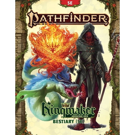 Fifth Edition Rulebooks Pathfinder Kingmaker Bestiary (Fifth Edition), (Hardcover)