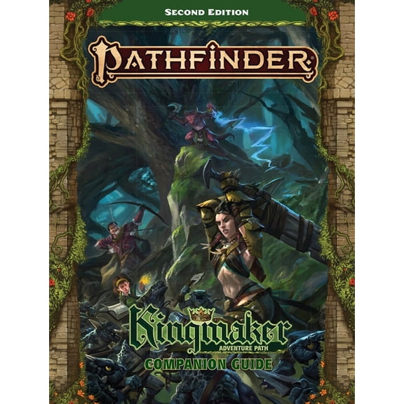 Pathfinder Second Edition (Pf2e) Pathfinder Kingmaker Companion Guide, (Hardcover)