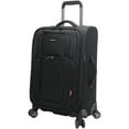 thumbnail image 1 of Pathfinder Presidential Designer Luggage Collection - Expandable 29 Inch Softside Bag - Durable Large Lightweight Checked Suitcase with 8-Rolling Spinner Wheels (Black), 1 of 4