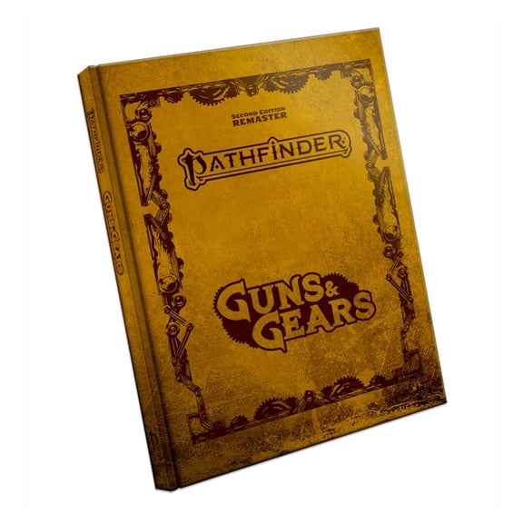 Pathfinder Second Edition (Pf2e) Pathfinder Guns & Gears (Remastered), (Hardcover)