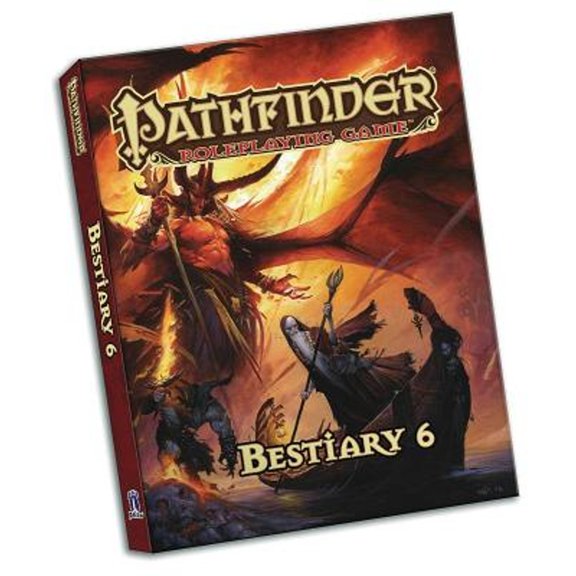 Pre-Owned Pathfinder Roleplaying Game: Bestiary 6 Pocket Edition (Paperback 9781640781597) by Jason Bulmahn