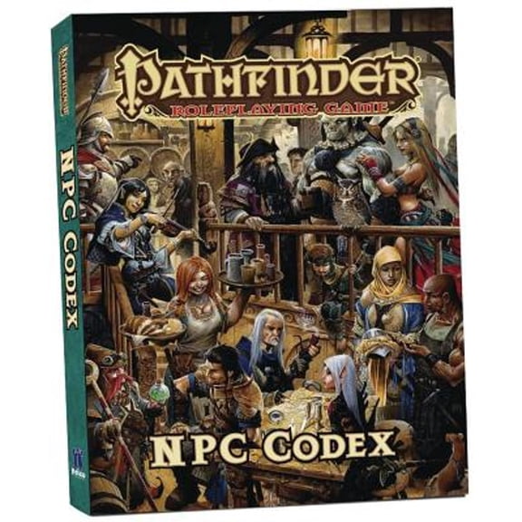 Pre-Owned Pathfinder Roleplaying Game: Npc Codex Pocket Edition (Paperback) 1640780777 9781640780774