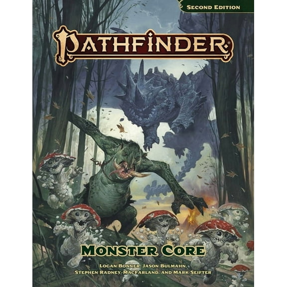 Pathfinder Second Edition Remaster Ruleb Pathfinder Monster Core, (Paperback)