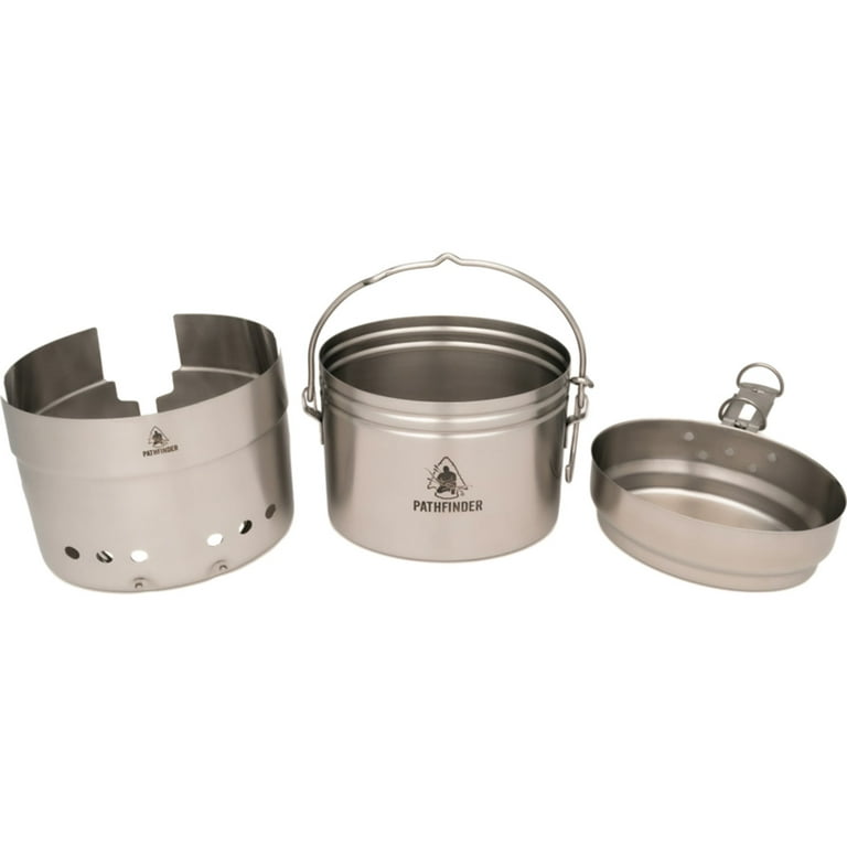 Pathfinder Survival Camping Outdoor Swiss Mess Kit for Cooking and