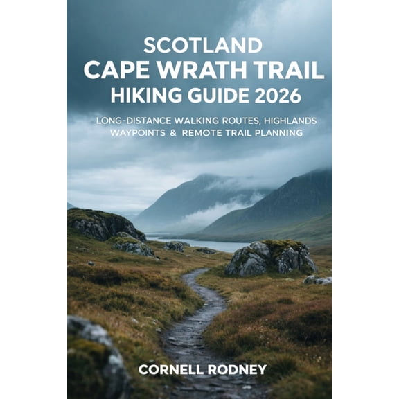 Pathfinder Travel and Adventure Guides Scotland Cape Wrath Trail Hiking Guide 2026: Long-Distance Walking Routes, Highlands Waypoints & Remote Trail Planni, Book 88, (Paperback)
