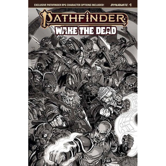 Pathfinder: Wake the Dead #1E VF ; Dynamite Comic Book