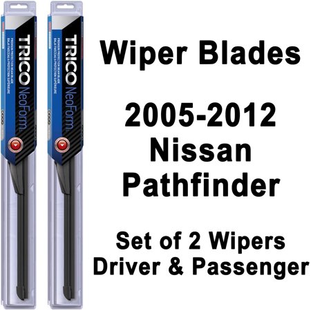 Pathfinder Wiper Blades (Set of 2) 2005 2006 2007 2008 2009 2010 2011 2012