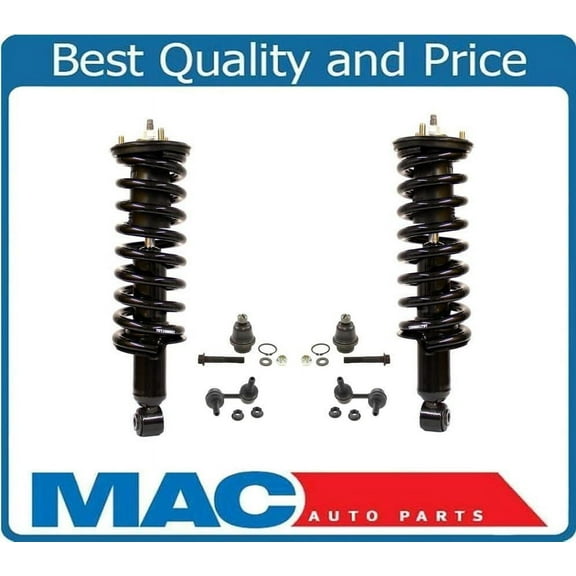 Pathfinder Xterra Equator FRONT Quick Spring Strut and Mount + Chassis 6Pc