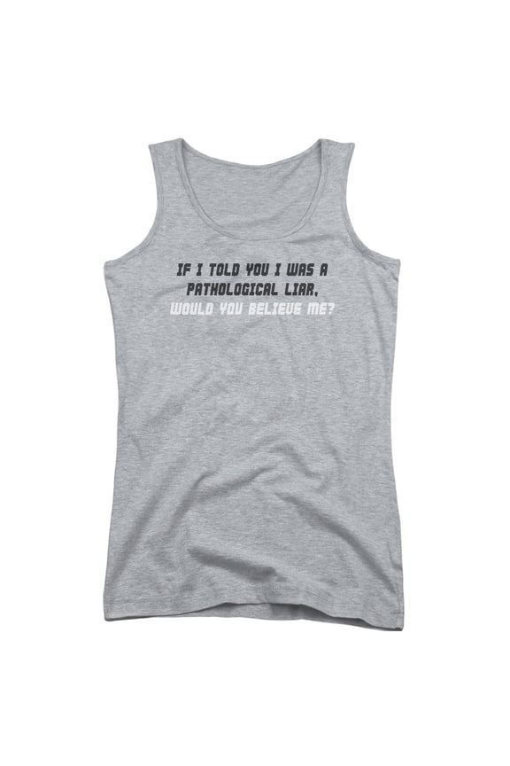 - Pathological Liar - Juniors Tank Top - Small
