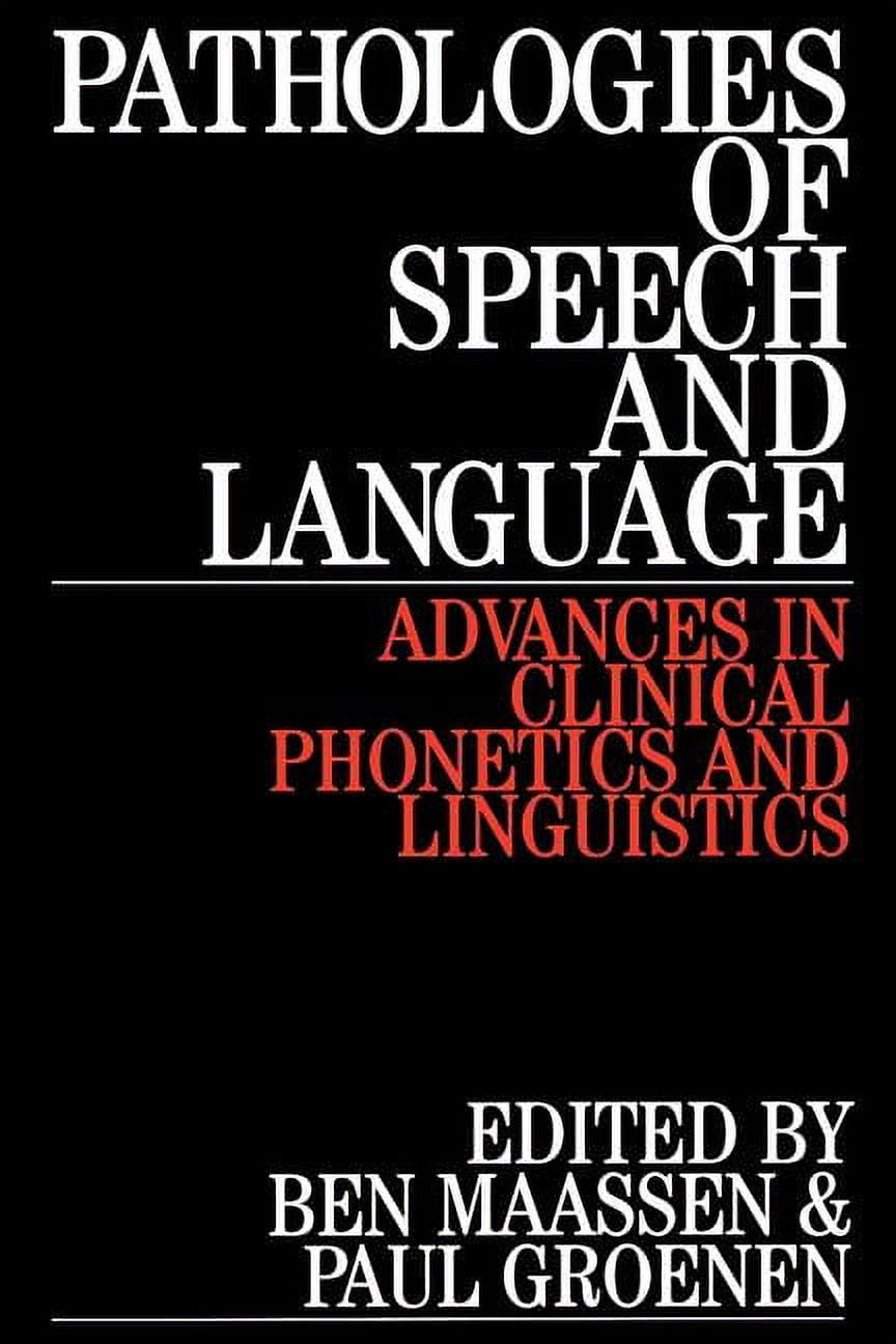 Pathologies of Speech and Language, (Paperback)
