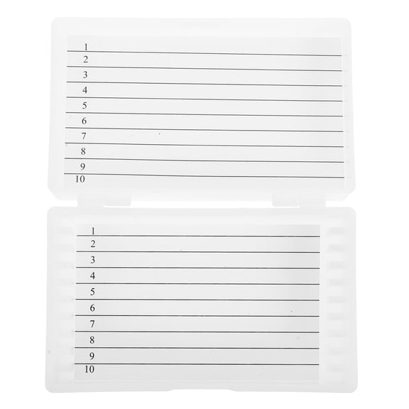 Pathology Slide Holder Box Plastic Microscope Glass Holder Microscope Glass Case For Laboratory Lab