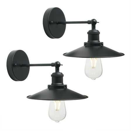 Pathson Vintage 2 Pack Wall Sconce Lighting Bathroom Vanity Lights Metal Wall Light Fixtures