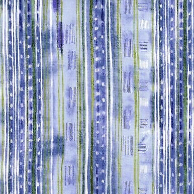 Crib Sheet | Hydrangea Stripe