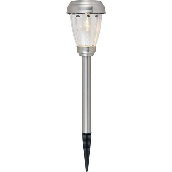 Pathway Light Post Contemporary Silver Pack 6 Stainless Steel Outdoor LED