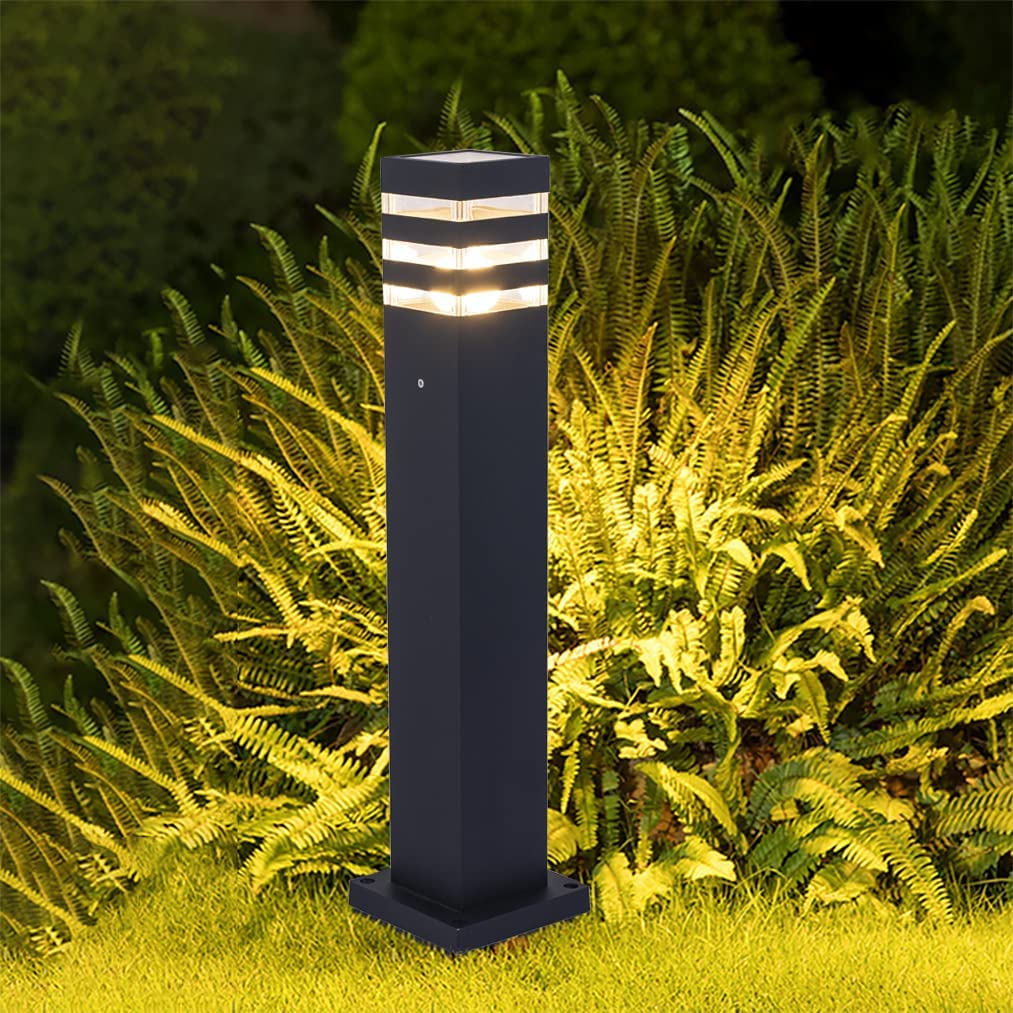 Pathway Lights Post Lights IP55 Waterproof Outdoor Lamp Post Lawn Light 